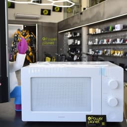 Foto real do Forno Microondas Xiaomi Branco - Forno Microondas 20L