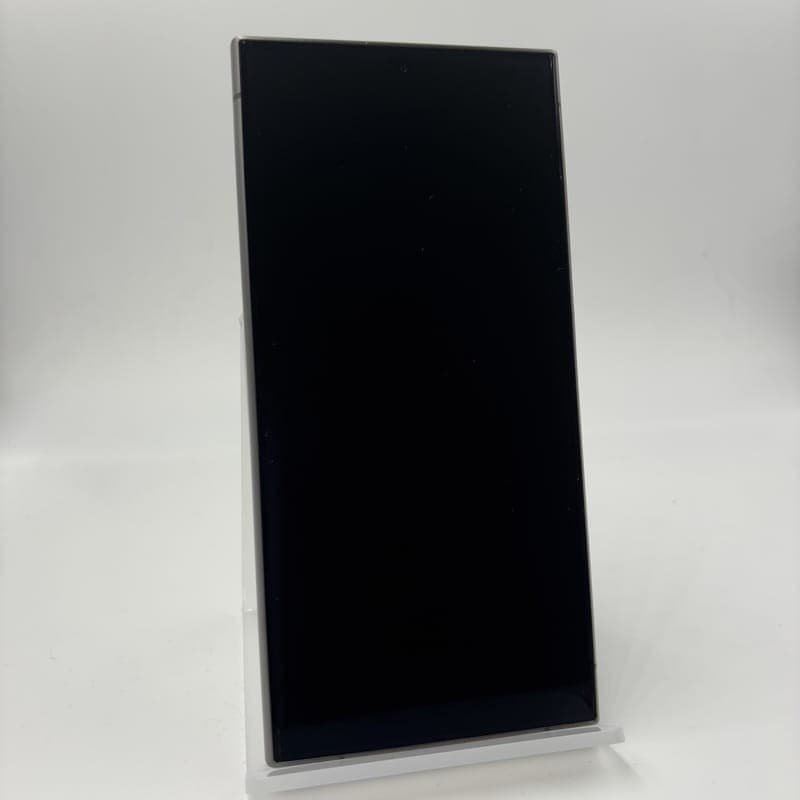 Foto frontal real do Telemóvel Samsung Galaxy S24 Ultra 5G 12GB/256GB Preto Renovado - Condição Premium