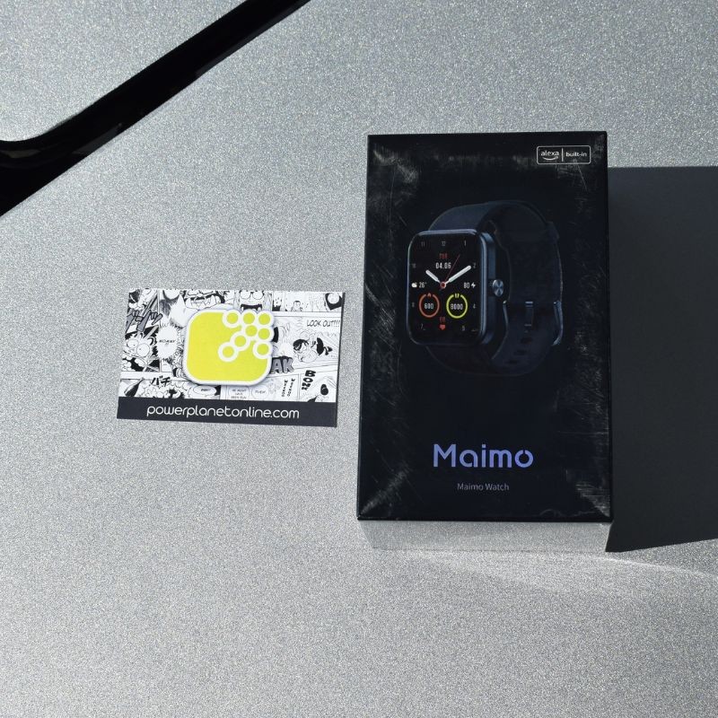 Xiaomi Maimo Watch Preto/Pulseira Laranja - Item1