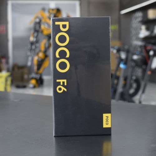 fotografía real de la caja del Teléfono móvil Xiaomi Poco F6 5G 12GB/512GB Verde