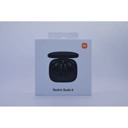 Xiaomi Redmi Buds 6 Preto com supressão de ruído (ANC) - Auricular Bluetooth Foto da parte superior da caixa de carregamento