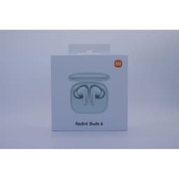 Foto real da caixa do Xiaomi Redmi Buds 6 Verde com cancelamento de ruído (ANC) - Auriculares Bluetooth