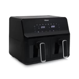 Tristar FR-9040 Fritadeira dupla 2700 W 8 L Preto - Fritadeira de ar quente