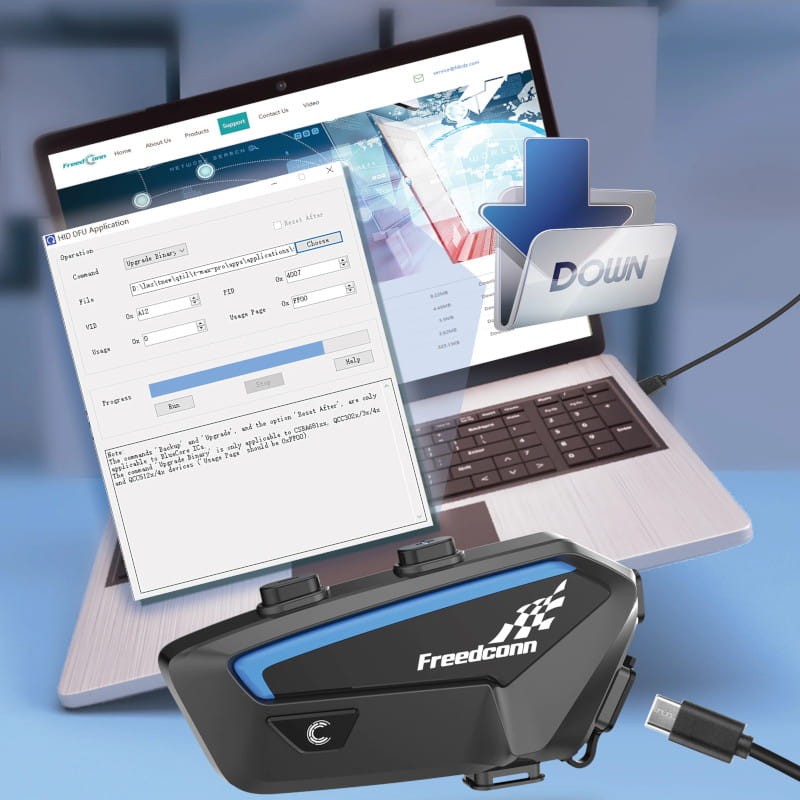 FreedConn FX Mesh 10 drivers conversação simultânea Preto - Intercomunicador para moto - Item7