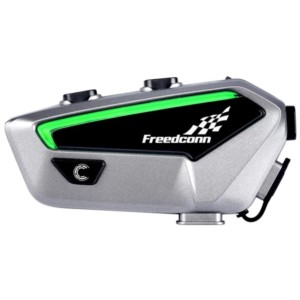 Interfone para moto FreedConn FX Sem fio Bluetooth Prata