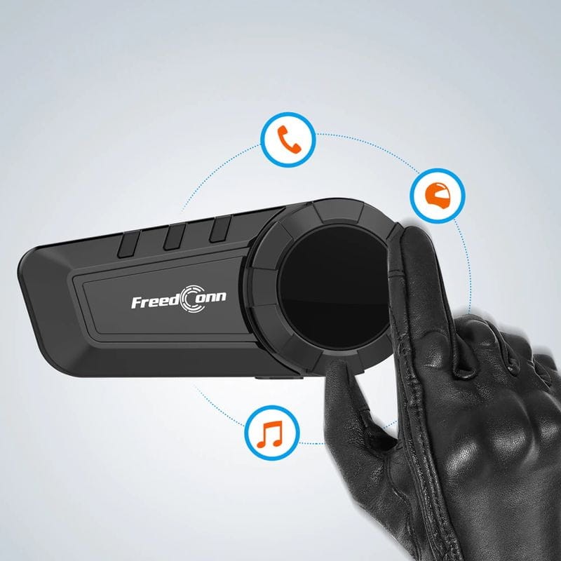 Conversa simultânea de condutores FreedConn KY PRO Mesh 6 – Intercomunicador de moto - Item6