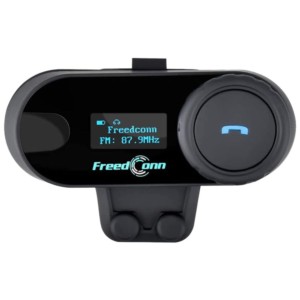 Interfone para moto FreedConn T-COM SC Sem fio Bluetooth preto