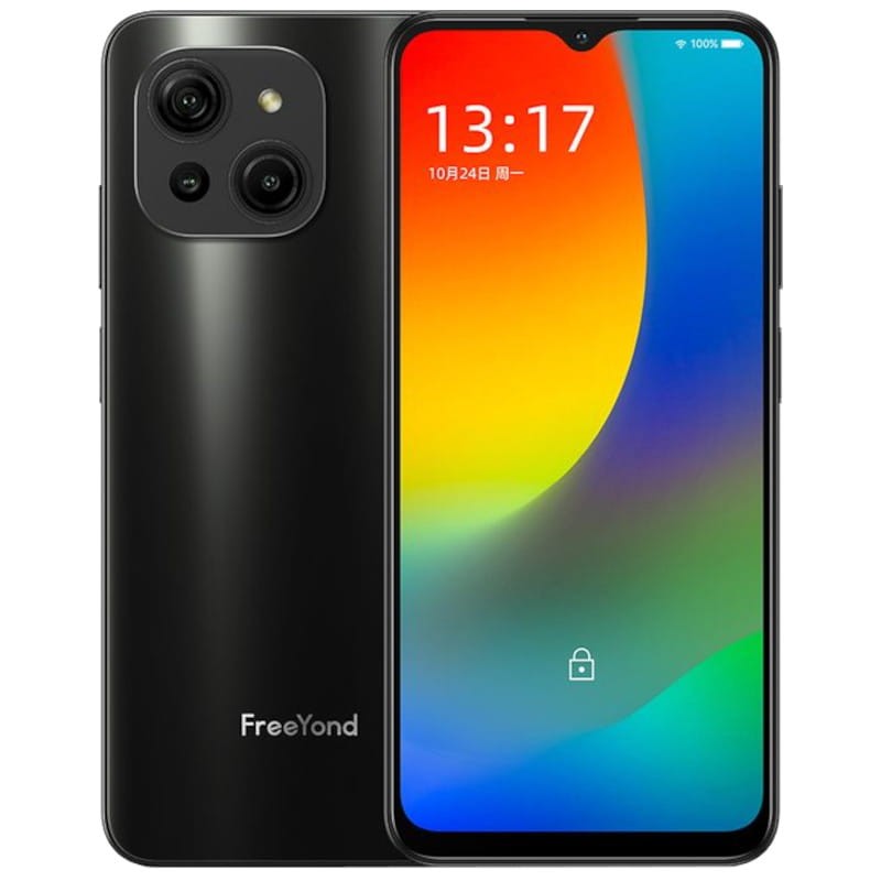 FreeYond M5 8GB/128GB Negro - Teléfono Móvil - Ítem