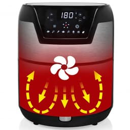 Princess 182026 Digital XXL Air Fryer - Sistema de Ar Quente 4,5 L