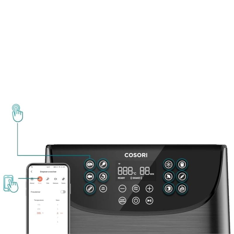 Friteuse à Air Cosori Smart Chef Edition Noir - Ítem3