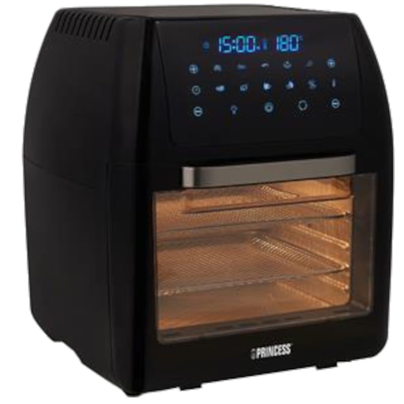 Air Fryer Princess Aerofryer Oven Potência 1800W Ecrã LCD