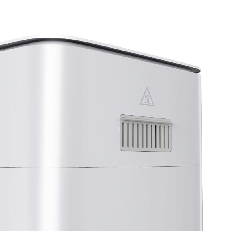 Detalhe da visão traseira da fritadeira de ar Xiaomi Air Fryer 6.5L