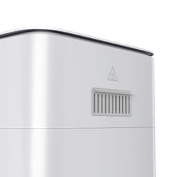 Detalhe da visão traseira da fritadeira de ar Xiaomi Air Fryer 6.5L