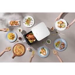 Xiaomi Air Fryer 6.5L fritadeira de ar foto real vista superior