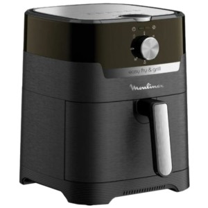 Freidora Sin Aceite Moulinex Easy Fry& Grill Mecánica 1550W 4,2 L Negro