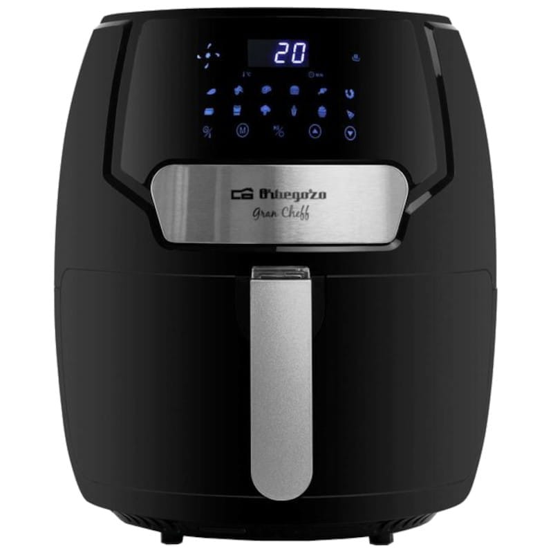 Freidora Orbegozo FDR 65 4 L 1500 W - Freidora de Aire Negro - Ítem1