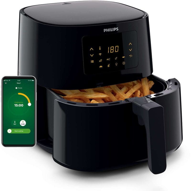 Friteuse à air Philips Essential Connectée HD9280/70 6,2 L Noir - Ítem2