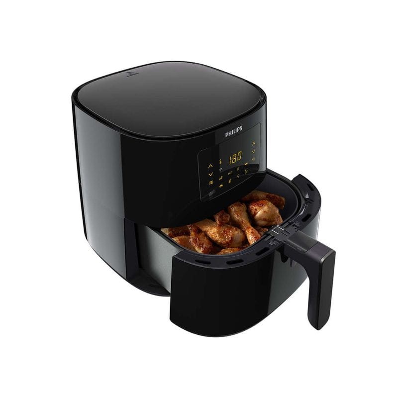 Friteuse à air Philips Essential Connectée HD9280/70 6,2 L Noir - Ítem1