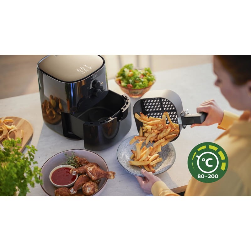 Freidorade aire Philips HD9200/90 4,5L Negro - Ítem3