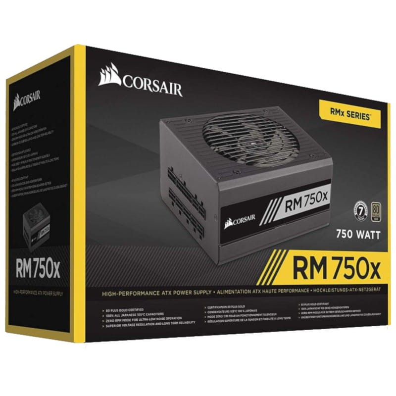 Buy Power Supply 750w Corsair Rm750x V2 80 Plus Gold Modular