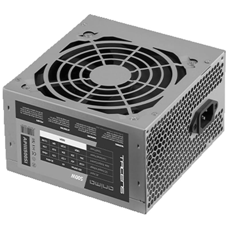 Fuente de alimentación Tacens Anima ATX 500W Plata - Ítem