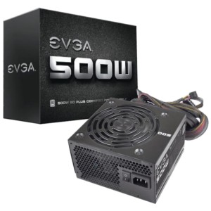 Fonte de alimentação ATX EVGA 500W 20+4 pinos