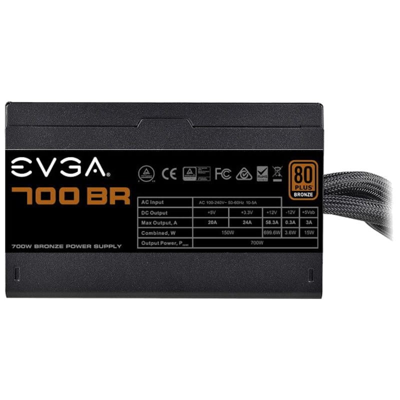 Fuente de alimentación EVGA 700 BR -700 W 24-pin ATX - Ítem3