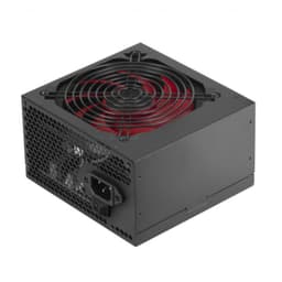 Perspectiva de la Fuente de alimentación Mars Gaming MPIII650 650W Negro