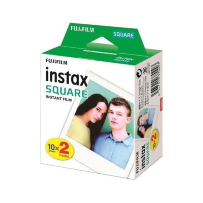 Fujifilm Película instax SQUARE Glossy - Papel fotográfico - Ítem