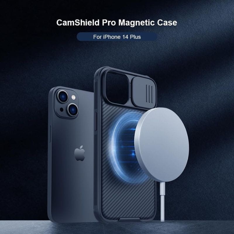Coque CamShield Pro magnétique noire pour Apple iPhone 14 Plus - Ítem1