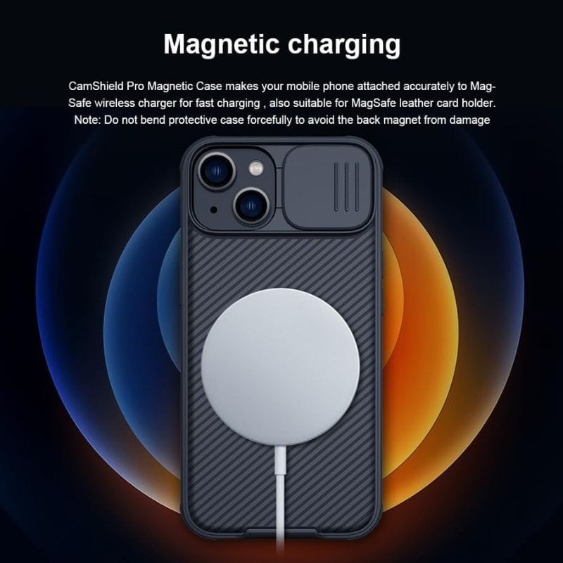 Coque CamShield Pro magnétique noire pour Apple iPhone 14 Plus - Ítem3