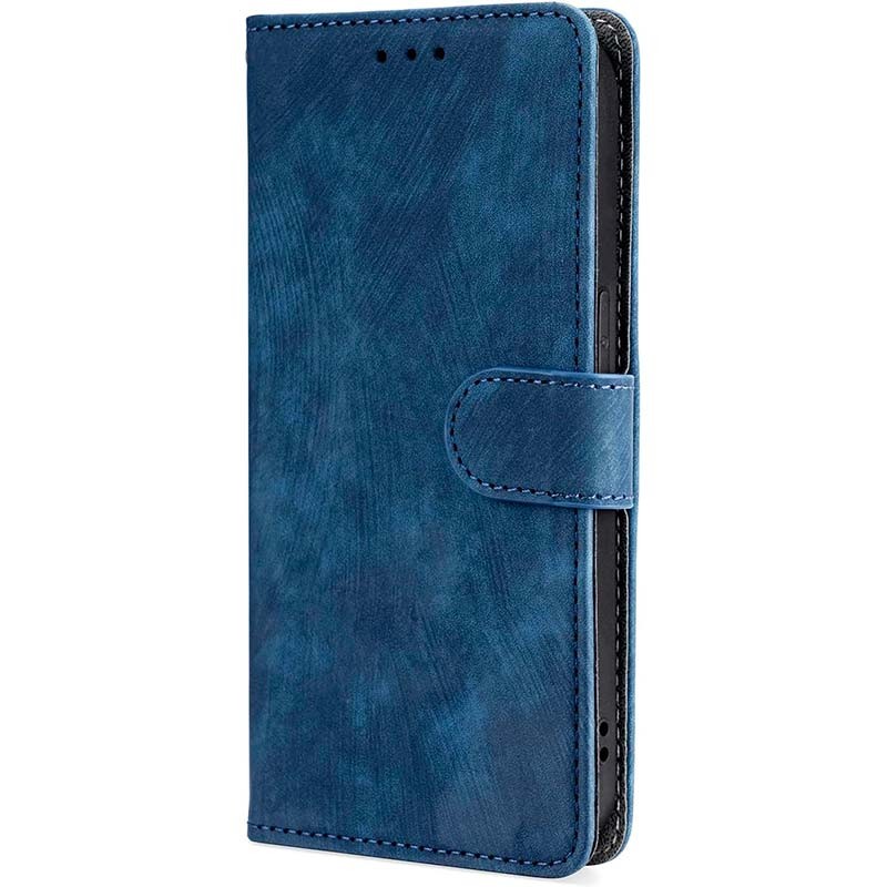 Étui bleu de type livre 360º Protection pour Xiaomi Poco F5 Pro - Ítem