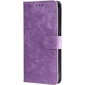Étui violet de type livre 360º Protection pour Xiaomi Redmi 13C