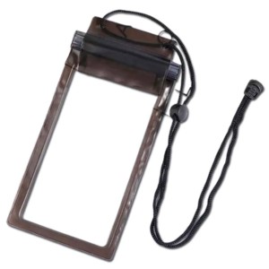 Étui universel étanche pour téléphone portable à suspendre Noir