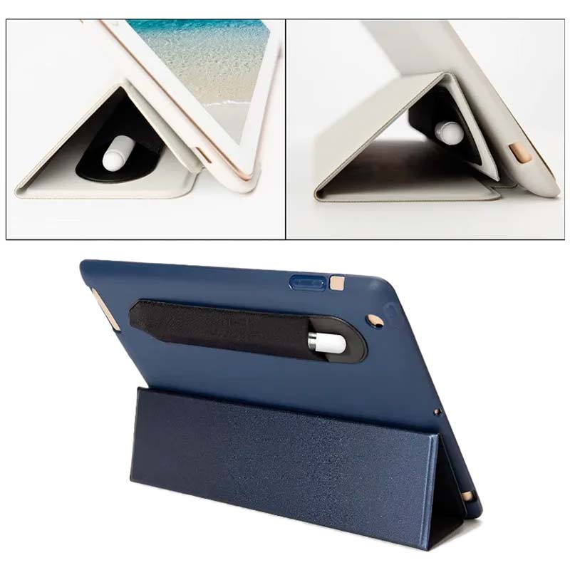 Capa universal adesiva azul com toque suave para Stylus Pen - Item5