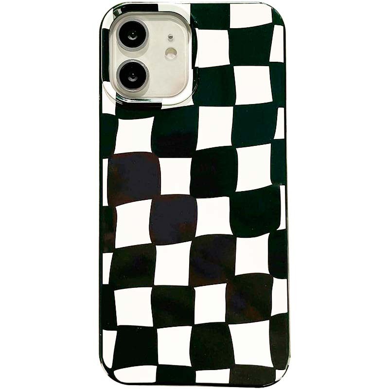 Coque en silicone avec imprimé à carreaux pour iPhone 11 - Ítem