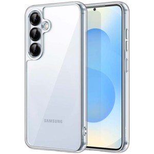 Funda Antigolpes Premium para Samsung Galaxy S25+ / S24+ 5G Acrílico Anti-Amarillo Transparente