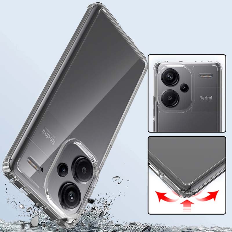 Coque Antichoc Premium pour Xiaomi Redmi Note 13 Pro 5G Transparent - Ítem1