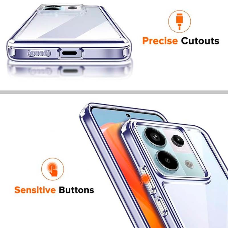 Coque Antichoc Premium pour Xiaomi Redmi Note 13 Pro 5G Transparent - Ítem4