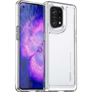 Funda Antigolpes Premium para Oppo Find X5 5G Transparente