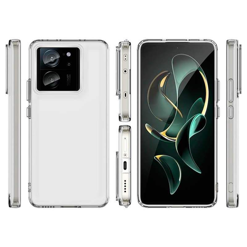 Coque Antichoc Premium pour Xiaomi 13T Acrylique Anti-Jaunissement Transparent - Ítem1