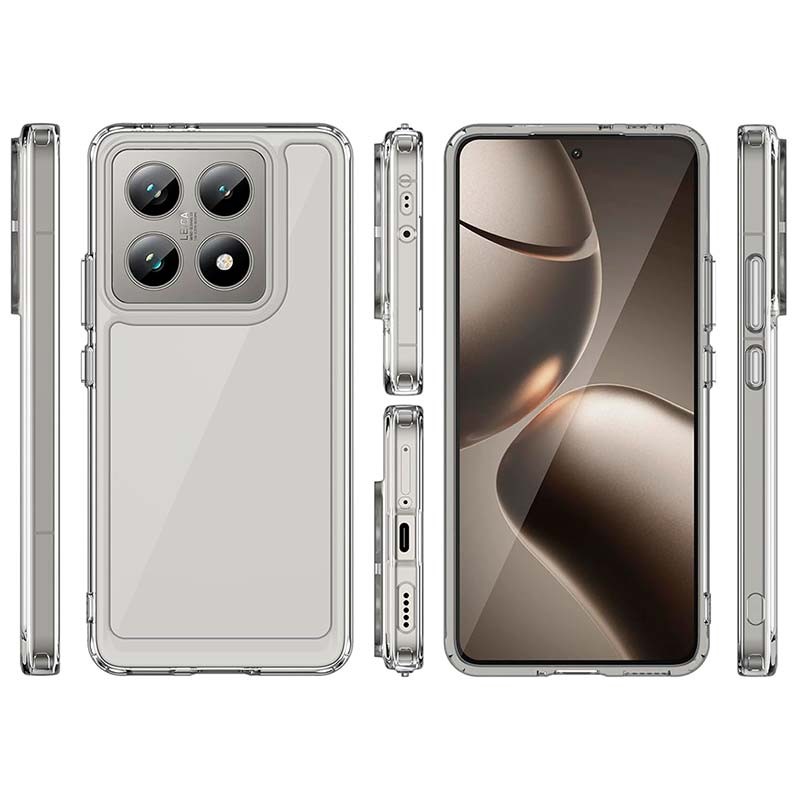 Funda Antigolpes Premium para Xiaomi 14T Pro 5G Acrílico Anti-Amarillo Transparente - Ítem1