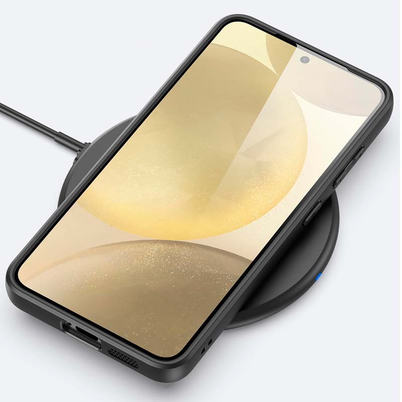 Coque rigide noire Anti-Scratch Shell pour Samsung Galaxy S24 - Ítem3
