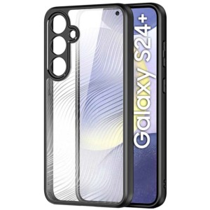 Coque rigide noire Anti-Scratch Shell pour Samsung Galaxy S24+