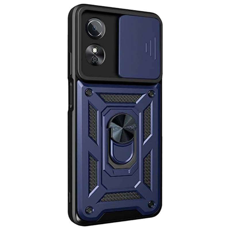 Coque Camshield Armor bleu avec anneau magnétique pour Oppo A17 - Ítem1