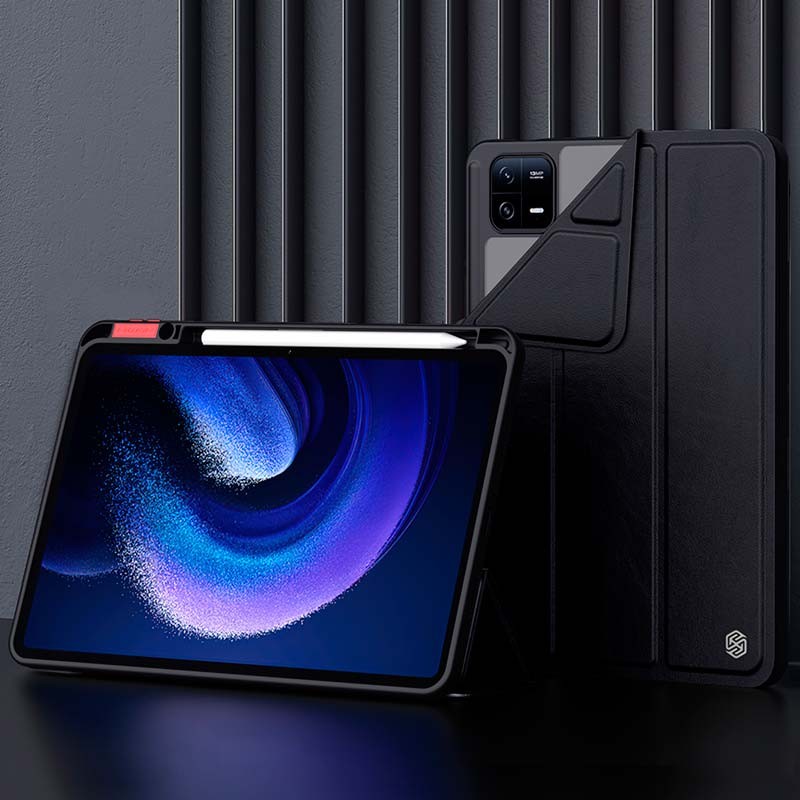 Coque en cuir noir Nillkin Bevel Xiaomi Pad 6 - Ítem7