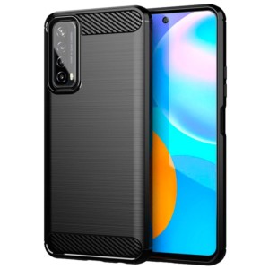 Coque en silicone Carbon Ultra pour Huawei P Smart 2021