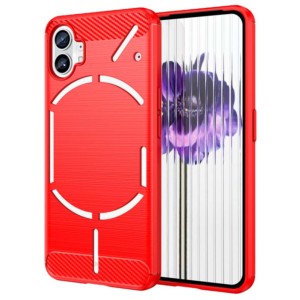 Coque Carbon Ultra Nothing Phone 1 Rouge