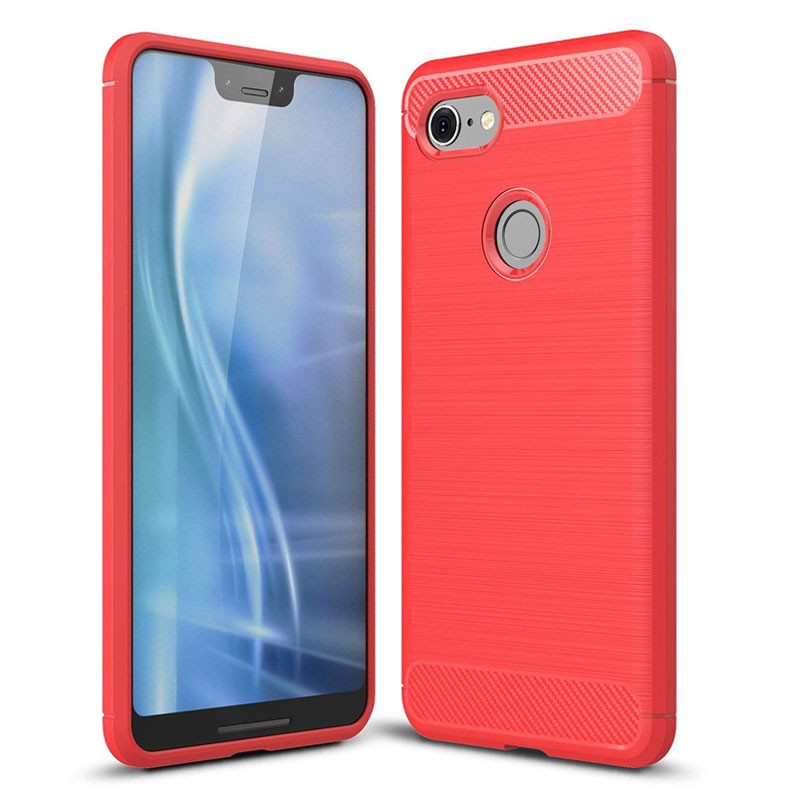 Capa de silicone Carbon Ultra para Google Pixel 3 XL