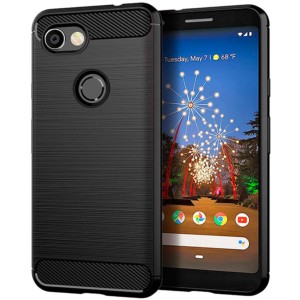 Funda de silicona Carbon Ultra para Google Pixel 3a XL